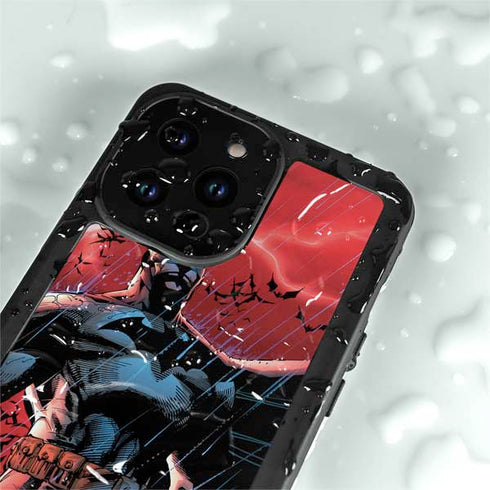 DC Comics Batman All Star Batman & Robin, the Boy Wonder Cover #2 By Jim Lee iPhone 14 Pro Max Waterproof Case