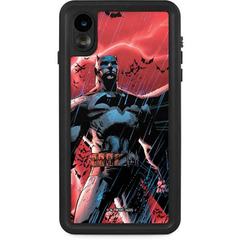 DC Comics Batman All Star Batman & Robin, the Boy Wonder Cover #2 By Jim Lee iPhone XR Waterproof Case