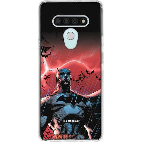 DC Comics Batman All Star Batman & Robin, the Boy Wonder Cover #2 By Jim Lee LG Stylo 6 Clear Case