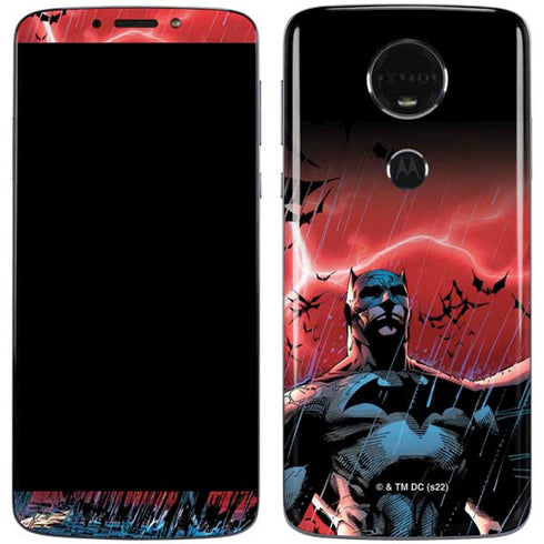 DC Comics Batman All Star Batman & Robin, the Boy Wonder Cover #2 By Jim Lee Moto E5 Plus Skin