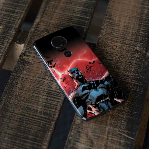 DC Comics Batman All Star Batman & Robin, the Boy Wonder Cover #2 By Jim Lee Moto E5 Plus Skin