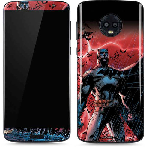 DC Comics Batman All Star Batman & Robin, the Boy Wonder Cover #2 By Jim Lee Moto G6 Skin