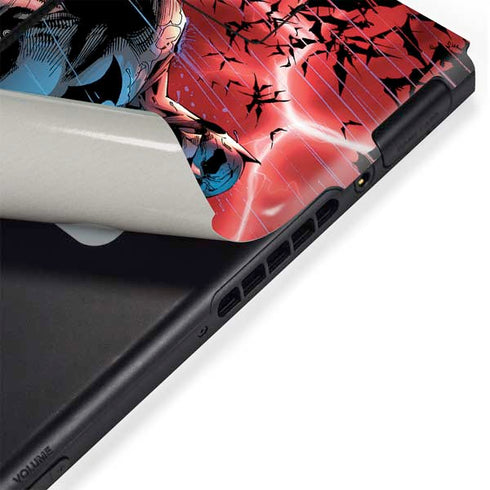 DC Comics Batman All Star Batman & Robin, the Boy Wonder Cover #2 By Jim Lee Nintendo Switch Bundle Skin