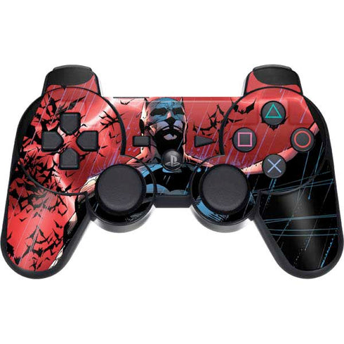 DC Comics Batman All Star Batman & Robin, the Boy Wonder Cover #2 By Jim Lee PS3 Dual Shock wireless controller Skin