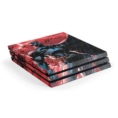 DC Comics Batman All Star Batman & Robin, the Boy Wonder Cover #2 By Jim Lee PS4 Pro Console Skin