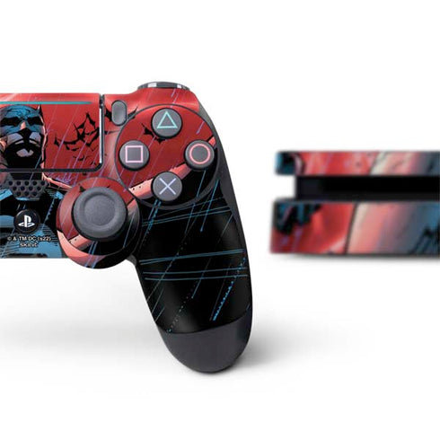 DC Comics Batman All Star Batman & Robin, the Boy Wonder Cover #2 By Jim Lee PS4 Slim Bundle Skin