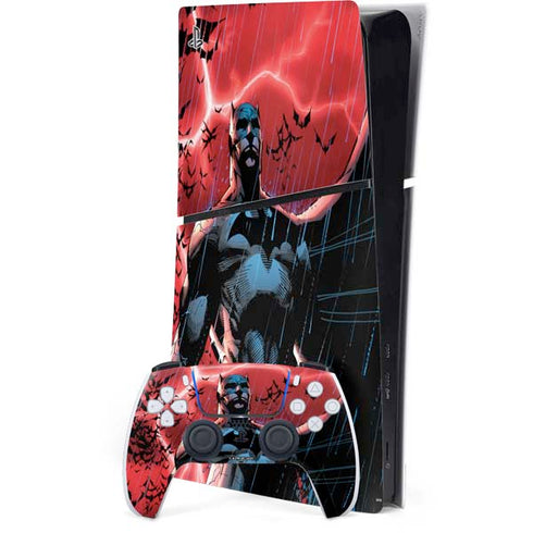 DC Comics Batman All Star Batman & Robin, the Boy Wonder Cover #2 By Jim Lee PS5 Slim Digital Edition Console Skin