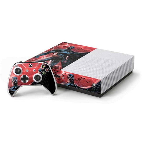 DC Comics Batman All Star Batman & Robin, the Boy Wonder Cover #2 By Jim Lee Xbox One S Console and Controller Bundle Skin