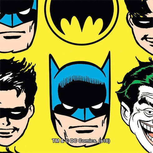 DC Comics Batman Vintage Character Pattern - Joker and Robin Nintendo 2DS XL (2017) Skin