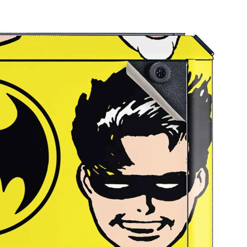 DC Comics Batman Vintage Character Pattern - Joker and Robin Cooler Master MasterBox Q300L Mini Tower Skin