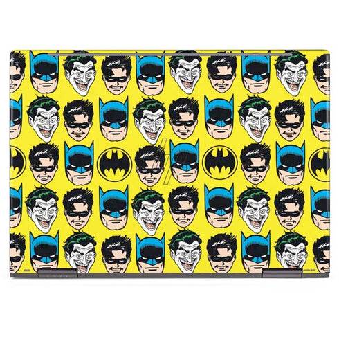 DC Comics Batman Vintage Character Pattern - Joker and Robin HP Envy Skin