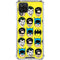 DC Comics Batman Vintage Character Pattern - Joker and Robin Galaxy A12 Clear Case