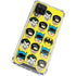 DC Comics Batman Vintage Character Pattern - Joker and Robin Galaxy A12 Clear Case