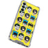 DC Comics Batman Vintage Character Pattern - Joker and Robin Galaxy A15 5G Clear Case