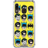 DC Comics Batman Vintage Character Pattern - Joker and Robin Galaxy A30 Clear Case