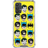 DC Comics Batman Vintage Character Pattern - Joker and Robin Galaxy A32 5G Clear Case