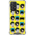 DC Comics Batman Vintage Character Pattern - Joker and Robin Galaxy A52 5G Clear Case