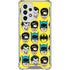 DC Comics Batman Vintage Character Pattern - Joker and Robin Galaxy A53 5G Clear Case