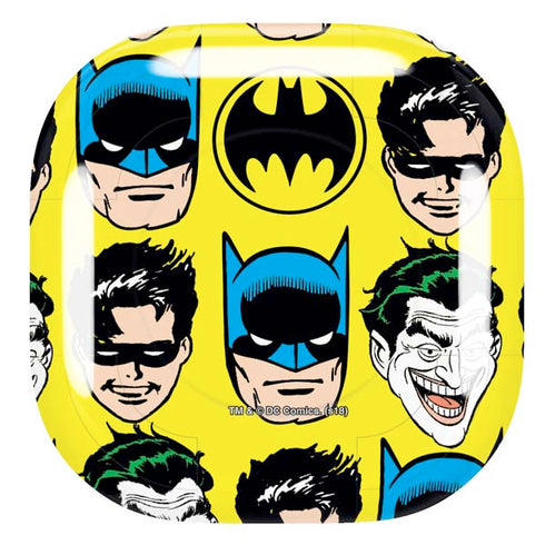 DC Comics Batman Vintage Character Pattern - Joker and Robin Galaxy Buds Pro Skin
