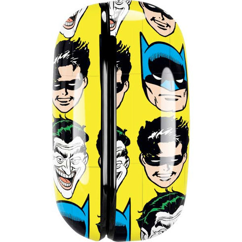 DC Comics Batman Vintage Character Pattern - Joker and Robin Galaxy Buds Pro Skin