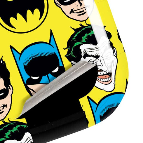 DC Comics Batman Vintage Character Pattern - Joker and Robin Galaxy Buds Pro Skin