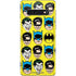 DC Comics Batman Vintage Character Pattern - Joker and Robin Galaxy S10 Skin