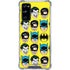 DC Comics Batman Vintage Character Pattern - Joker and Robin Galaxy S20 FE Clear Case