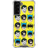 DC Comics Batman Vintage Character Pattern - Joker and Robin Galaxy S21 Plus 5G Clear Case