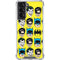 DC Comics Batman Vintage Character Pattern - Joker and Robin Galaxy S22 Clear Case