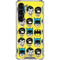 DC Comics Batman Vintage Character Pattern - Joker and Robin Galaxy S23 Clear Case