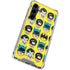 DC Comics Batman Vintage Character Pattern - Joker and Robin Galaxy S23 FE Clear Case