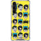 DC Comics Batman Vintage Character Pattern - Joker and Robin Galaxy S23 Plus Clear Case