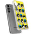 DC Comics Batman Vintage Character Pattern - Joker and Robin Galaxy S24 Plus Clear Case