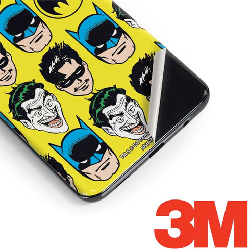 DC Comics Batman Vintage Character Pattern - Joker and Robin Galaxy S9 Plus Skin