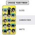 DC Comics Batman Vintage Character Pattern - Joker and Robin Galaxy S9 Skin