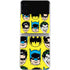 DC Comics Batman Vintage Character Pattern - Joker and Robin Galaxy Z Flip4 5G Skin