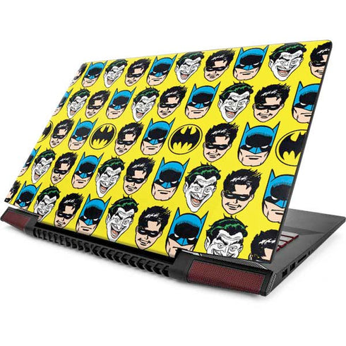 DC Comics Batman Vintage Character Pattern - Joker and Robin Lenovo IdeaPad Skin