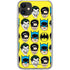 DC Comics Batman Vintage Character Pattern - Joker and Robin iPhone 11 Clear Case