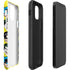 DC Comics Batman Vintage Character Pattern - Joker and Robin iPhone 12 Impact Case
