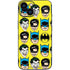 DC Comics Batman Vintage Character Pattern - Joker and Robin iPhone 13 Mini Skin