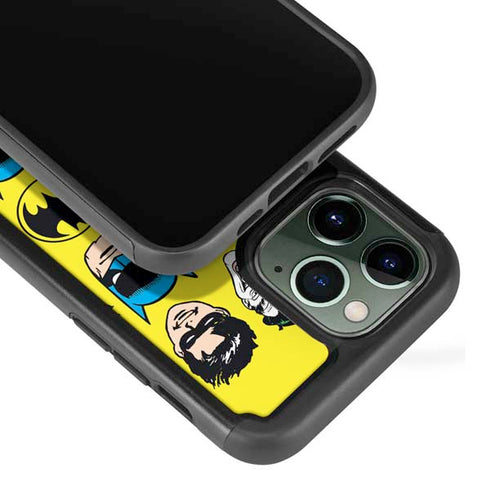 DC Comics Batman Vintage Character Pattern - Joker and Robin iPhone 13 Pro Cargo Case