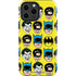 DC Comics Batman Vintage Character Pattern - Joker and Robin iPhone 13 Pro Max Impact Case