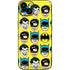 DC Comics Batman Vintage Character Pattern - Joker and Robin iPhone 13 Skin