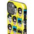 DC Comics Batman Vintage Character Pattern - Joker and Robin iPhone 14 Plus Impact Case
