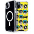 DC Comics Batman Vintage Character Pattern - Joker and Robin iPhone 14 Plus MagSafe Case