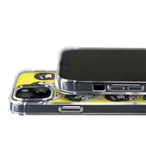 DC Comics Batman Vintage Character Pattern - Joker and Robin iPhone 14 Plus MagSafe Case