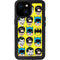 DC Comics Batman Vintage Character Pattern - Joker and Robin iPhone 15 Waterproof Case