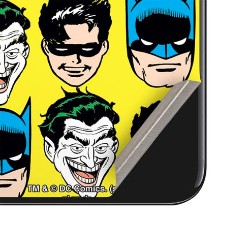 DC Comics Batman Vintage Character Pattern - Joker and Robin iPhone SE (2nd & 3rd Gen) Skin