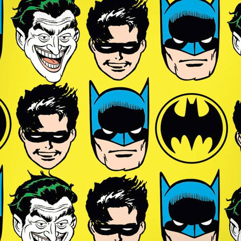 DC Comics Batman Vintage Character Pattern - Joker and Robin iPhone XS Skin