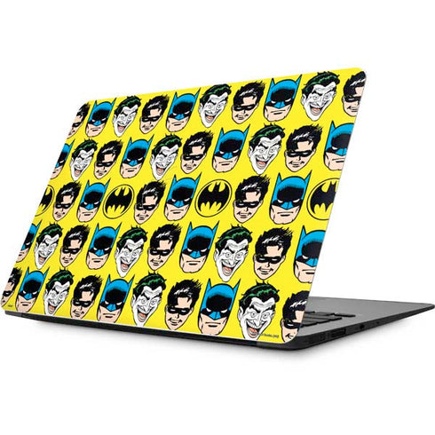 DC Comics Batman Vintage Character Pattern - Joker and Robin Apple MacBook Skin